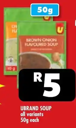 Usave Ubrand soup offer
