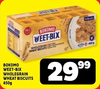 Usave Bokomo weet-bix wholegrain wheat biscuits offer