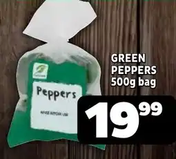 Usave Green Peppers offer