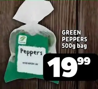 Usave Green Peppers offer