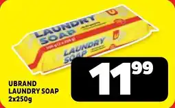 Usave Ubrand laundry soap offer