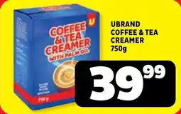 Usave Ubrand coffee & tea creamer offer