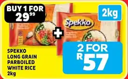 Usave Spekko long grain parboiled white rice offer