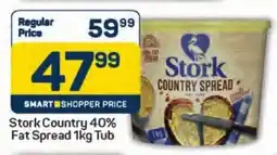 Pick n Pay Hypermarket Stork Country 40% Fat Spread Tub offer