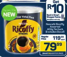 Pick n Pay Hypermarket Nescafé Ricoffy Assorted Tin offer