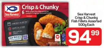 Pick n Pay Hypermarket Sea Harvest Crisp & Chunky Fish Fillets Assorted offer