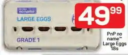 Pick n Pay Hypermarket PnP no name Large Eggs offer