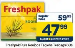 Pick n Pay Hypermarket Freshpak Pure Rooibos Tagless Teabags offer