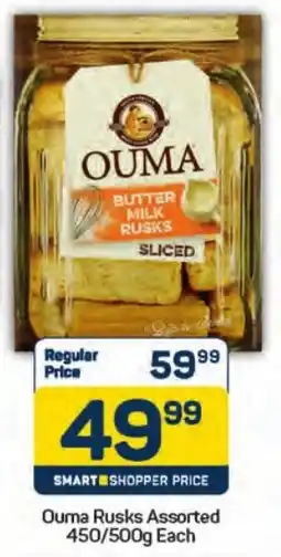 Pick n Pay Hypermarket Ouma Rusks Assorted offer