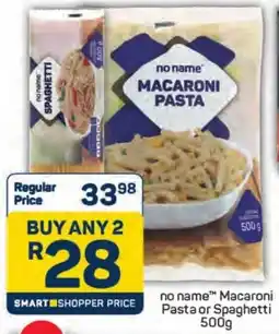 Pick n Pay Hypermarket no name Macaroni Pasta or Spaghetti offer