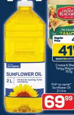 Pick n Pay Hypermarket PnP no name Sunflower Oil offer