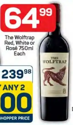 Pick n Pay Hypermarket The Wolftrap Red, White or Rosé offer