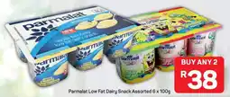 Pick n Pay Hypermarket Parmalat Low Fat Dairy Snack Assorted offer