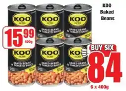 Boxer Koo Baked Beans offer