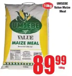 Boxer Umsebe Value Maize Meal offer