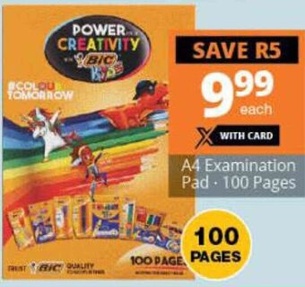A4 Examination Pad 100 Pages