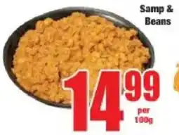 Boxer Samp & Beans offer