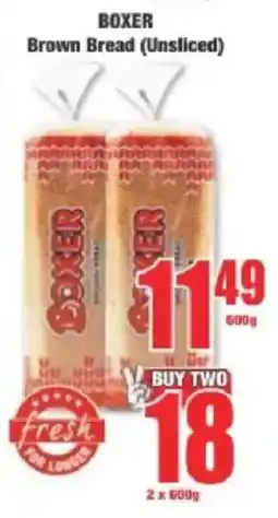 Boxer Boxer Brown Bread Unsliced offer