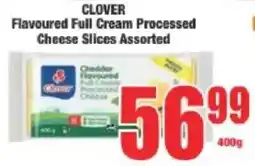 Boxer Clover Flavoured Full Cream Processed Cheese Slices Assorted offer