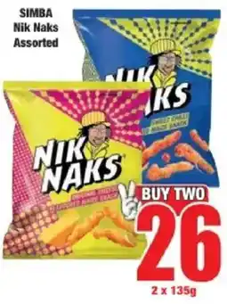 Boxer Simba Nik Naks Assorted offer