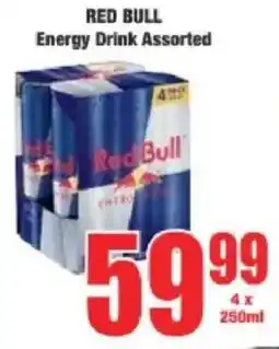 Boxer Red Bull Energy Drink Assorted offer