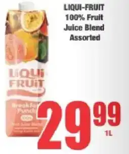 Boxer Liqui-Fruit 100% Fruit Juice Blend Assorted offer