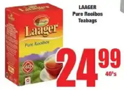 Boxer Laager Pure Rooibos Teabags offer