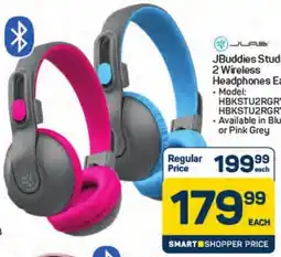 Pick n Pay Hypermarket JLAB JBuddies Studio 2 Wireless Headphones offer