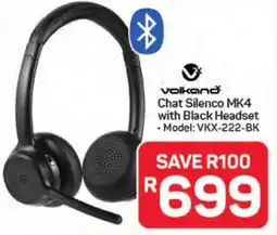 Pick n Pay Hypermarket Volkano Chat Silenco MK4 with Black Headset offer