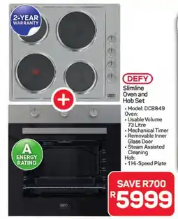 Pick n Pay Hypermarket Defy Slimline Oven and Hob Set offer