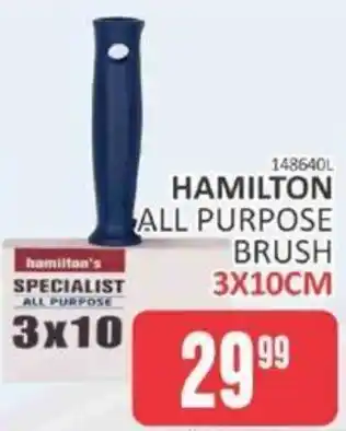 KitKat Cash and Carry 148640L Hamilton All Purpose Brush 3x10cm offer