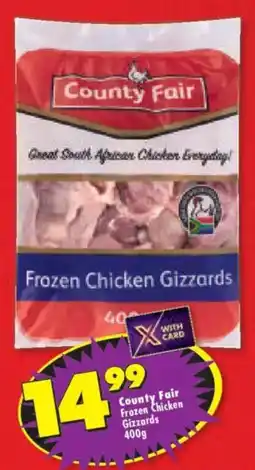 Shoprite County Fair Frozen Chicken Gizzards offer