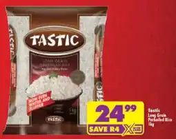 Shoprite Tastic Long Grain Parboiled Rice offer