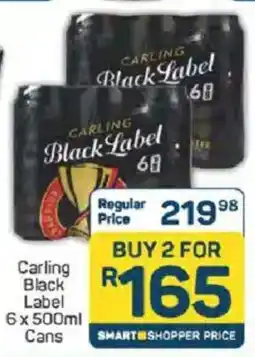 Pick n Pay Carling Black Label Cans offer