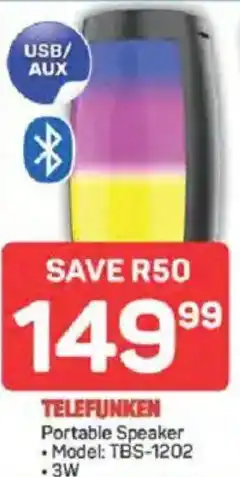 Pick n Pay Telefunken Portable Speaker offer