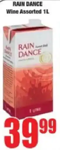 Boxer Rain Dance Wine Assorted offer