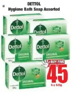 Boxer Dettol Hygiene Bath Soap Assorted offer