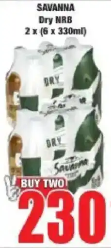 Boxer Savanna Dry NRB offer