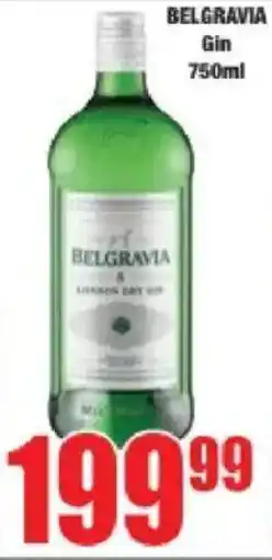 Boxer Belgravia Gin offer
