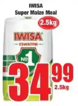 Boxer Iwisa Super Maize Meal offer