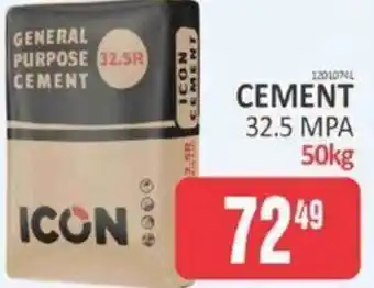 KitKat Cash and Carry ICON General Purpose Cement (Cement 32.5 MPA 50kg) offer