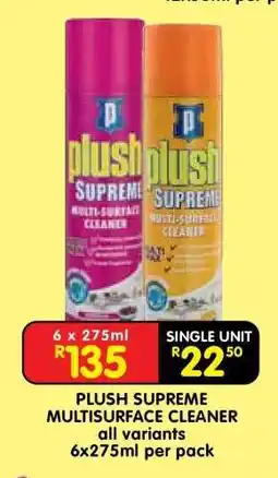 Shoprite PLUSH SUPREME MULTISURFACE CLEANER offer
