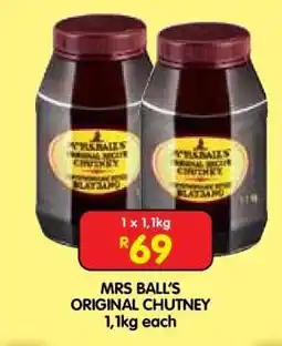 Shoprite MRS. BALL'S ORIGINAL CHUTNEY offer