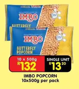Shoprite IMBO POPCORN offer