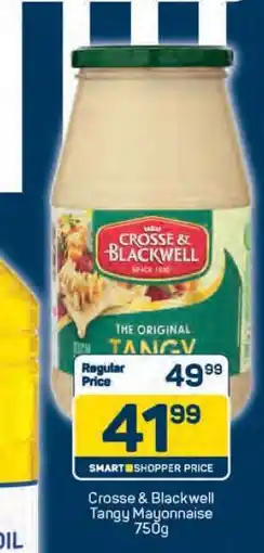 Pick n Pay Crosse & Blackwell Tangy Mayonnaise-750g offer