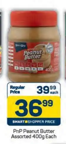 Pick n Pay PnP Peanut Butter Assorted 400g Each offer