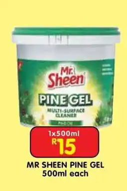 Shoprite Mr.Sheen Pine Gel-500ml Each offer