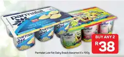 Pick n Pay Parmalat Low Fat Dairy Snack Assorted 6 x 100g offer