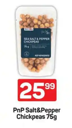 Pick n Pay PnP Salt&Pepper Chickpeas 75g offer