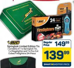 Pick n Pay Hypermarket BIC Springbok Limited Edition Tin offer